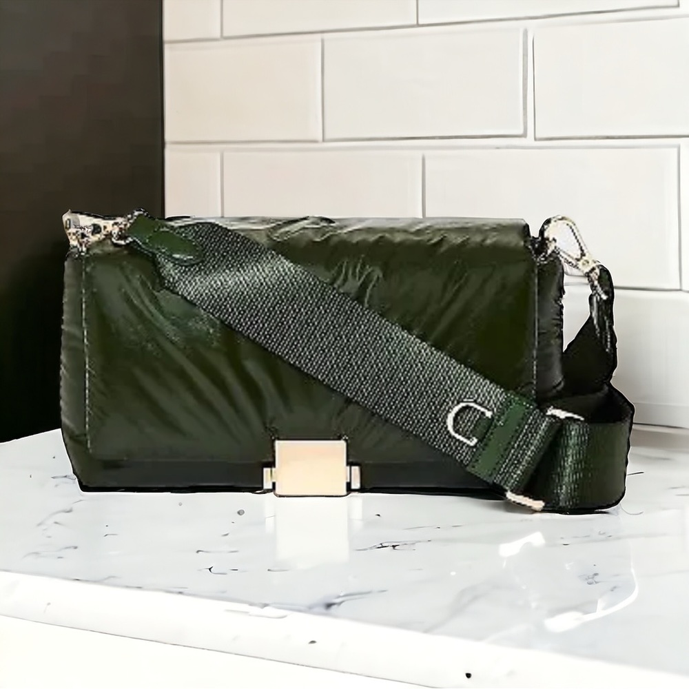 A New Day Sophie Dark Green Crossbody Bag NWT